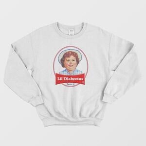 Lil Diabeetus Taste It Funny Cartoon Sweatshirt